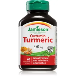 Jamieson Curcumin Turmeric 550 mg Kapseln zur Aufrechterhaltung eines normalen Cholesterinspiegels 60 KAP