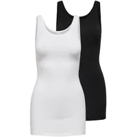 Only Female Tanktop Onllive 2-Pack Tanktop