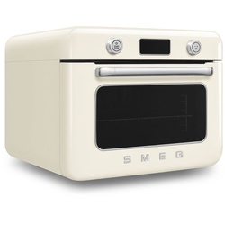 COF01CREU Kombi Tisch Backofen mit Dampfbackofen Wassertank Farbe: Creme