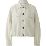 Oui Damen Leinen Blouson lässig geschnitten Uni - 38
