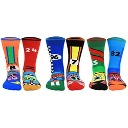 United Oddsocks Herren Socken, 6 Socken Pack - Strumpf, Mottomotive Petrol Heads 39-46