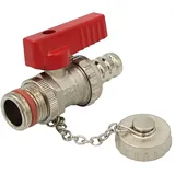 stabilo-sanitär Stabilo-sanitaer KFE Hahn Kugelhahn 1/2 Zoll Kesselhahn Ablassventil Füllhahn