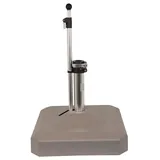 Liro Sonnenschirmständer Mini Plus 45kg, eckig Kunststoff Grau Graphit