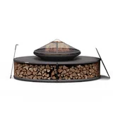 Blumfeldt Feuerkorb Ø 64 cm Schwarz
