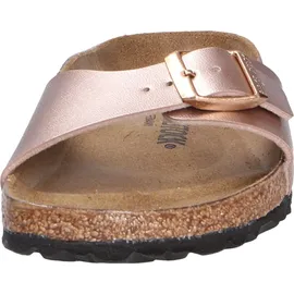 Birkenstock Madrid Birko-Flor schmal metallic copper 41