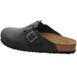 Birkenstock Boston Nubukleder geölt schwarz 46