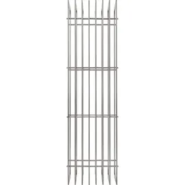 CLP Kaminholzständer Irving Edelstahl 40 x 50 x 150 cm Silber