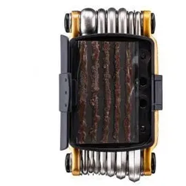 Crankbrothers Multitool M-13 gold Fahrrad Reparatur Werkzeug