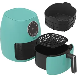 TurboTronic Heißluftfritteuse 3,5L blau