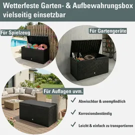 Prosperplast Auflagenbox 290 l 47 x 47 x 470 cm Grau