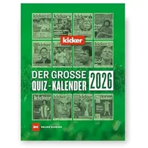 Delius Klasing Verlag Der große kicker Quiz-Kalender 2026