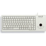 Cherry G84-5400 XS Trackball Keyboard hellgrau, Cherry ML, USB, BE (G84-5400LUMBE-0)