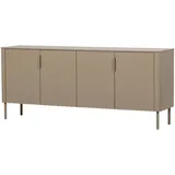 Woood Sideboard Gunnar 200 x 85 x 44 cm Braun