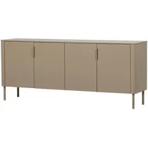 Woood Sideboard Gunnar 200 x 85 x 44 cm Braun