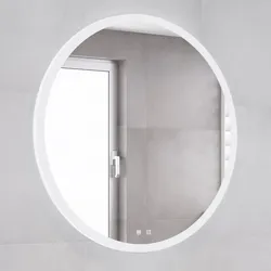 pianura Mia LED-Badspiegel 80 cm mit Spiegelheizung, Spiegel,