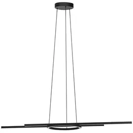 EGLO Zillerio-Z 1-flg. 116 cm rund schwarz