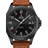 Swiss Military by Chrono Automatikuhr Swiss Military SMA34077.05 Automatik Herrenuhr 42mm 10ATM