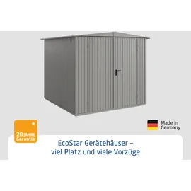 Hörmann Gerätehaus Trend-S Typ 2 2,59 x 2,48 x 2,16 m graualuminium Doppeltür
