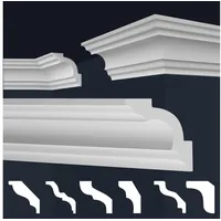 Marbet Design Stuckleiste MARBET DESIGN weiß 20 St. 200 x 9,6 x 9,6 cm