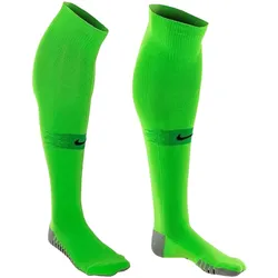NIKE Knie-Strümpfe für Damen und Herren klassische Fußball-Stutzen mit DRI-FIT-Technologie coole Sport-Socken mit Marken-Logo SX6836-398 Grün - 46-50