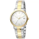 Esprit ES1L181M0115 Kaya Ladies Silver Gold Uhr Damenuhr Datum