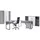 MID.YOU Büro Office Edition Set 5 Grau