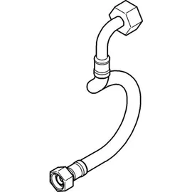 Grohe 42117 Anschlussschlauch Weiß