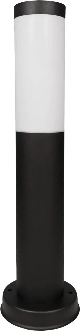Außenleuchte, 80x450mm, Edelstahl, schwarz, IP44