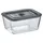 Kela Frischhaltedose rechteckig transparent 24,0 x 18,0 x 11,0 cm 2,5 l