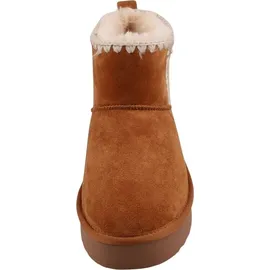 Dockers by Gerli Damen Stiefelette gefüttert Braun - Braun - 42