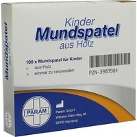 MUNDSPATEL Holz für Kinder 100 St MUNDSPATEL Holz für Kinder 100 St