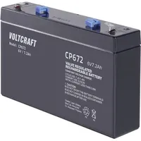 VOLTCRAFT CE6V/7Ah VC-12713945 Bleiakku 6 V 7.2 Ah Blei-Vlies