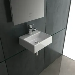 Alpenberger Handwaschbecken Miniformat Gäste WC Badezimmer aus Sanitärkeramik