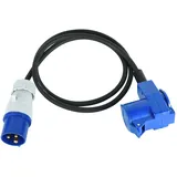 Electraline - Verlängerung mit neoprenkabel 46150-1,5 meter-3g1,5mmq