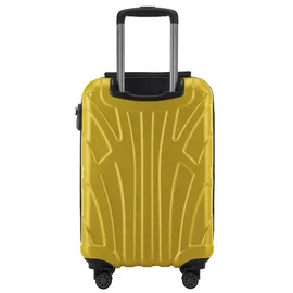 Suitline Hartschalenkoffer Trolley 4-Rollen Cabin 55 cm / 34 l gelb