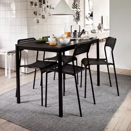 IKEA TIPHEDE Teppich Langflor orange 120x180 cm