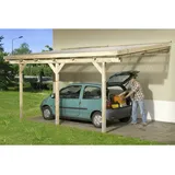 Weka Terrassenüberdachung 671 424 x 271 x 306 cm natur