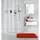 KLEINE WOLKE Duschvorhang Pocket Clear 180 x 200 cm transparent