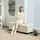 Homcom Sitzbank Beige, Metall, 112x40x42 cm, Esszimmer, Bänke, Sitzbänke