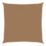 vidaXL Sonnensegel 160 g/m2 Taupe 4,5x4,5 m HDPE