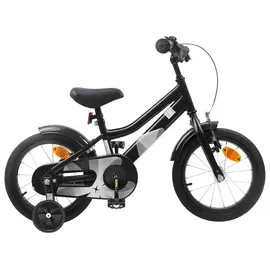 vidaXL Kinderfahrrad 16 Zoll schwarz