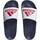 adidas Shower Adilette Cloud White / Scarlet / Victory Blue 46