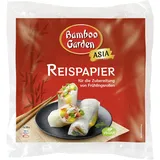 Bamboo Garden, Reispapier, für die Zubereitung von Frühlings- und Sommerrollen, Vegan, 1 x 150 g