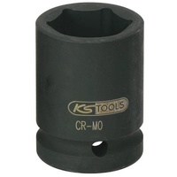 KS Tools 1" Sechskant-Kraft-Stecknuss, kurz, 75mm