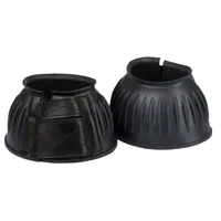 Covalliero Hufglocken Gummi Cob Schwarz