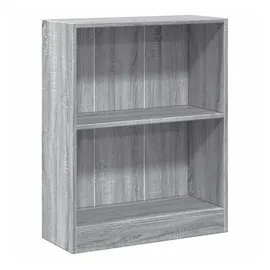 vidaXL Bücherregal 60 x 24 x 76 cm Grau