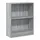 vidaXL Bücherregal 60 x 24 x 76 cm Grau