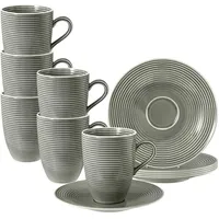 SELTMANN WEIDEN Beat Kaffeetasse 0,35 l Perlgrau 6 St.