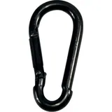 ede - pösamo PÖSAMO Feuerwehr-Karabinerhaken schwarz-Zn 50x 5mm