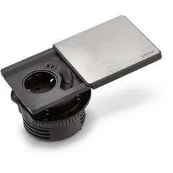 Naber 8031152, Evoline® Square-USB, mit Schukosteckdose